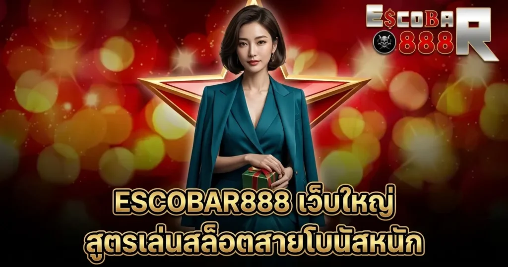 ESCOBAR888 เว็บใหญ่ สูตรเล่นสล็อตสายโบนัสหนัก